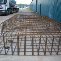 Steel Cased, 150mm Mini Piles and reinforcement cage to support new silos